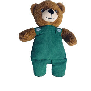 Corduroy Bear Plush Kohl’s Cares Kids Book Character 14" green overalls